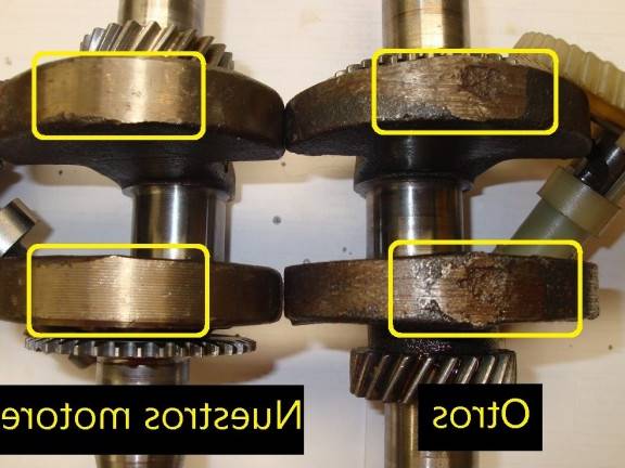como se realiza el mantenimiento del motocultor partner p 5112 y como se lubrica la cadena