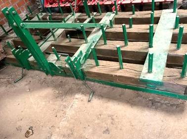 compro los ganchos para arar de 9 brazos de segunda mano